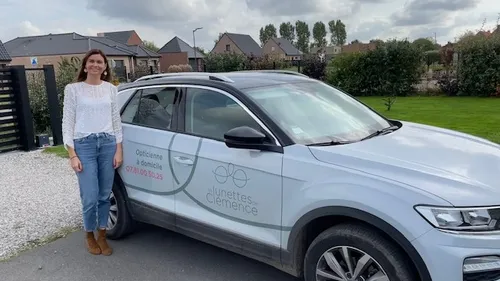Clémence Petitprez, Miss Béthune 2016 et opticienne à domicile